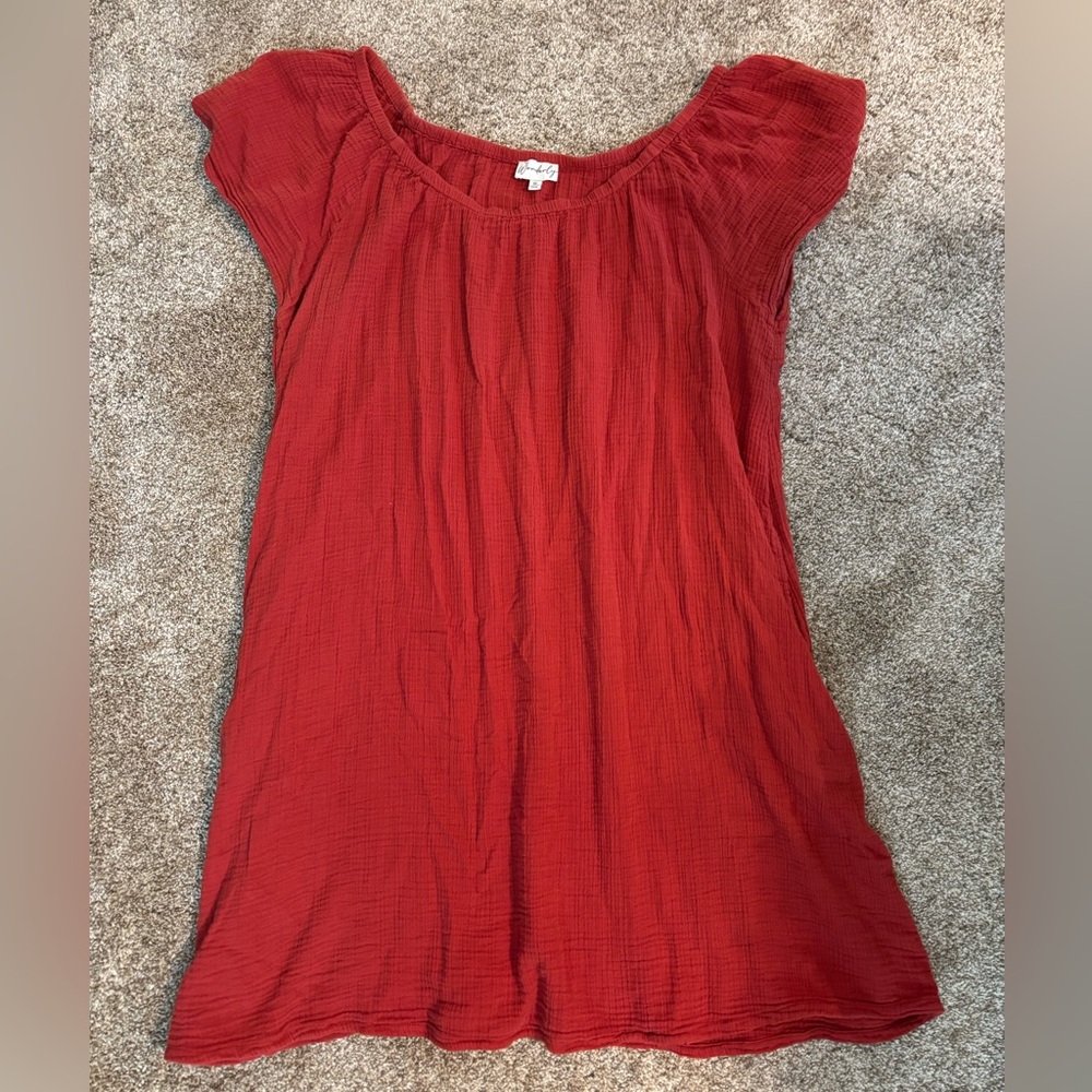 Women's Burnt Orange Dress